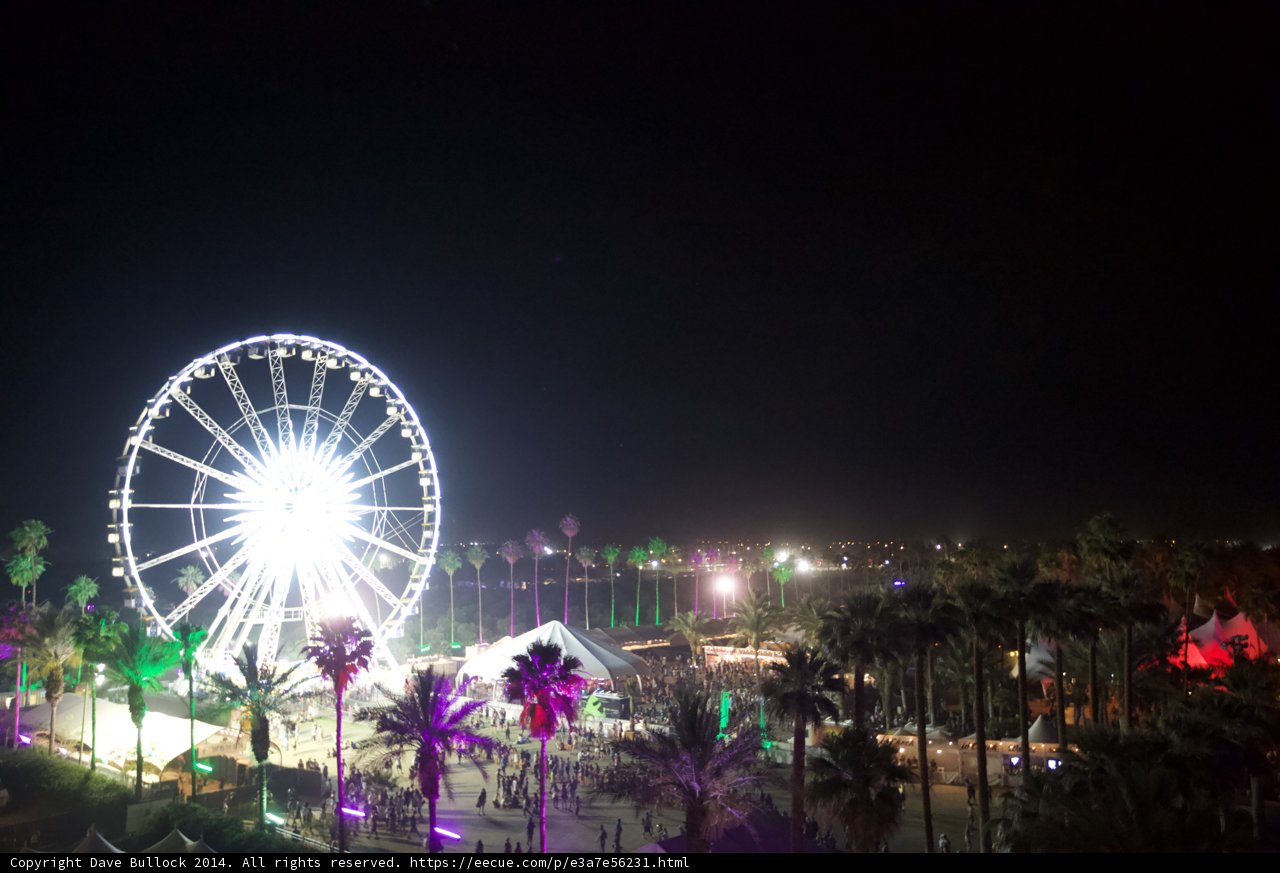 Nighttime Fun at Coachella