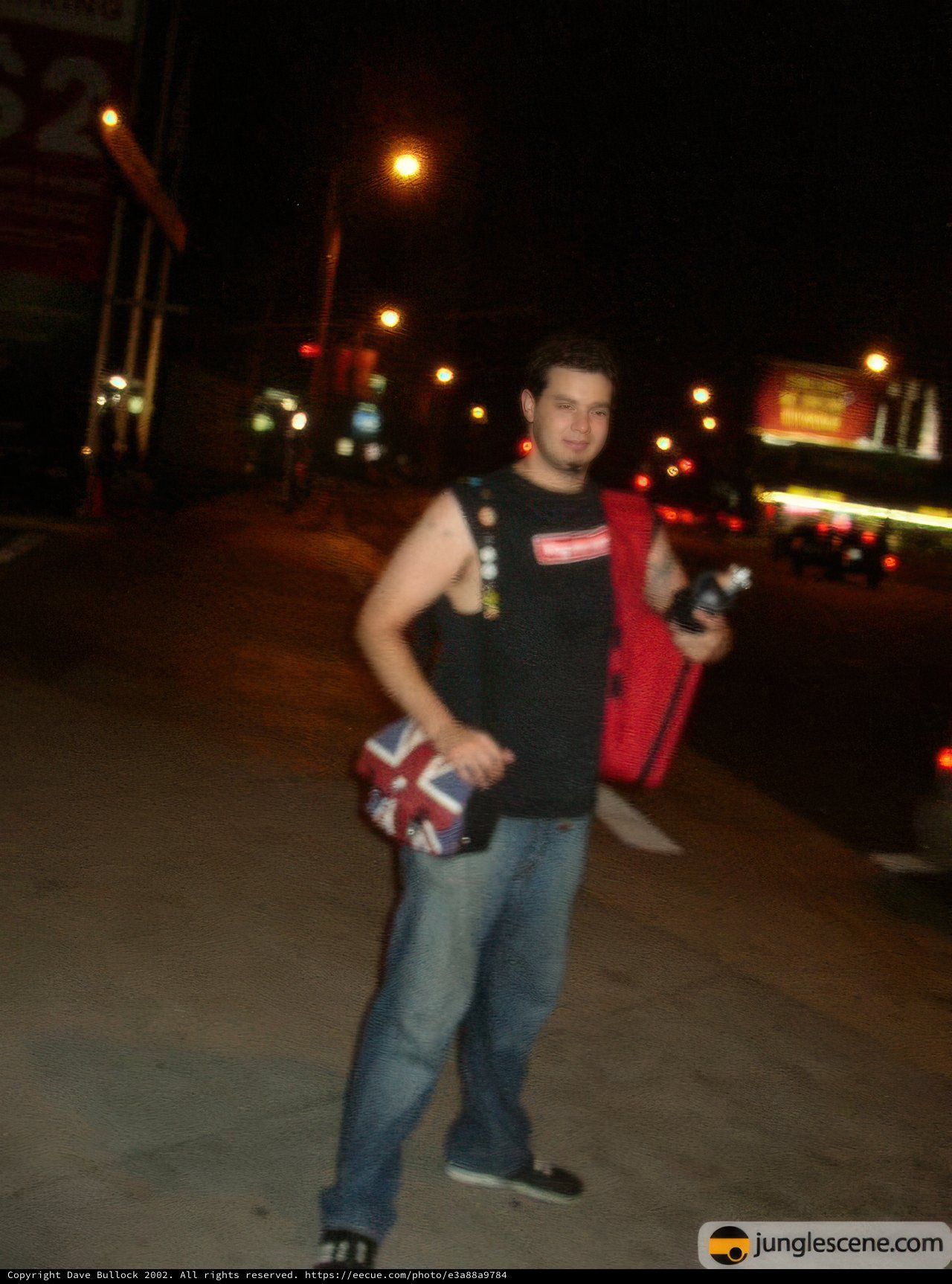 Urban night stroll