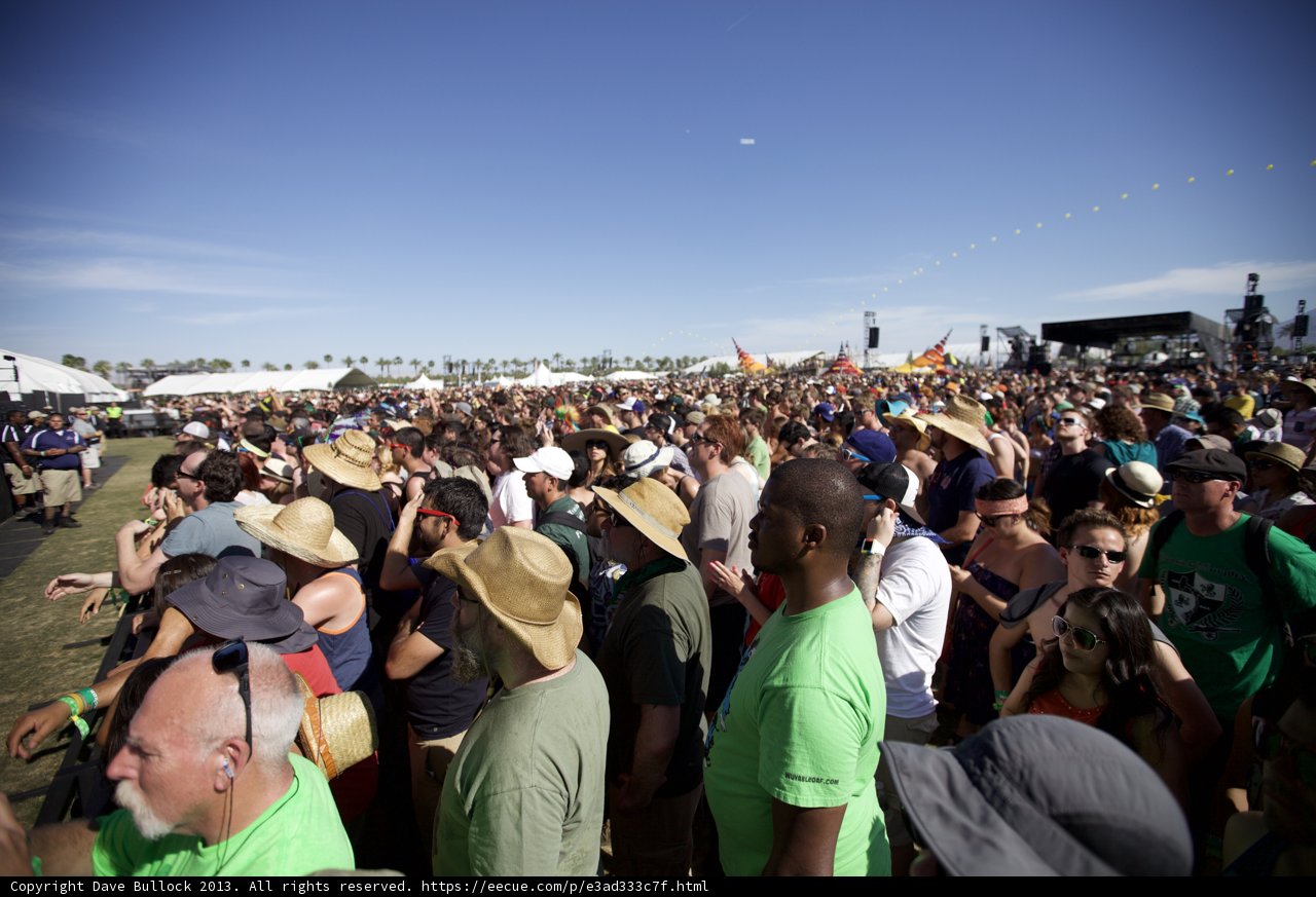 Coachella Weekend 1 Crowd