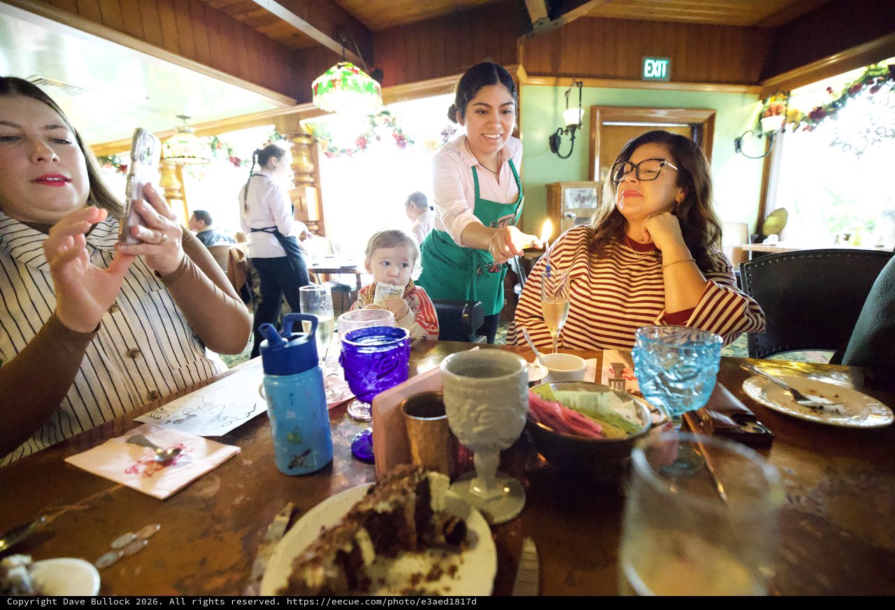 Family Dining Experience at Festive Restaurant