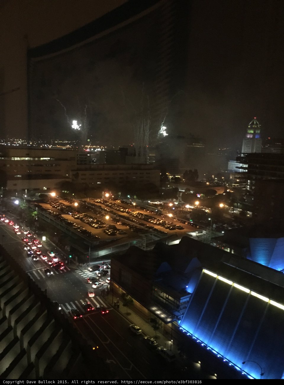 Wide Fireworks View