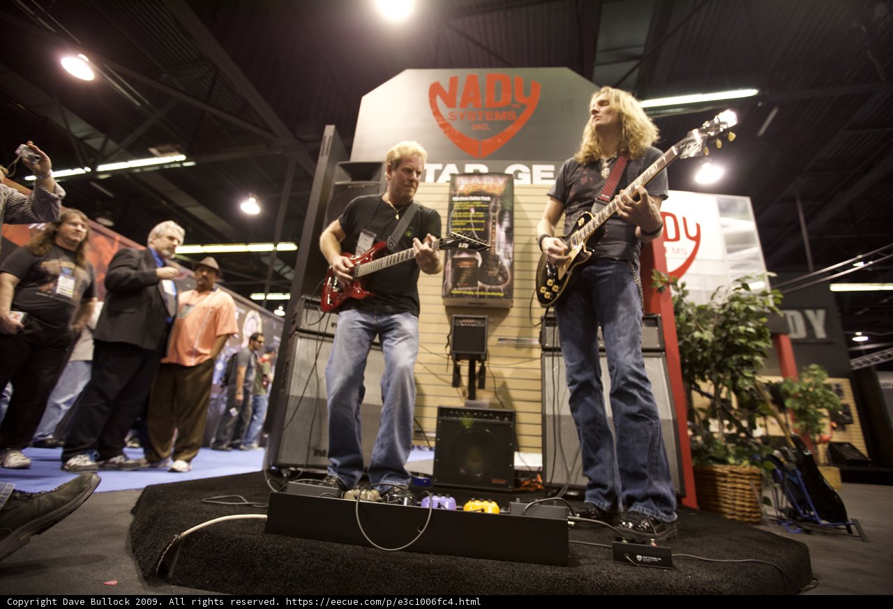 Crowd Goes Wild for Brad Gillis' Epic Guitar Performance