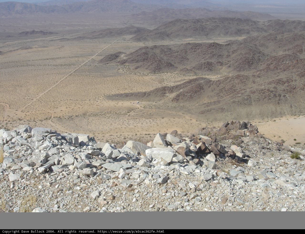 Overlooking the Desert