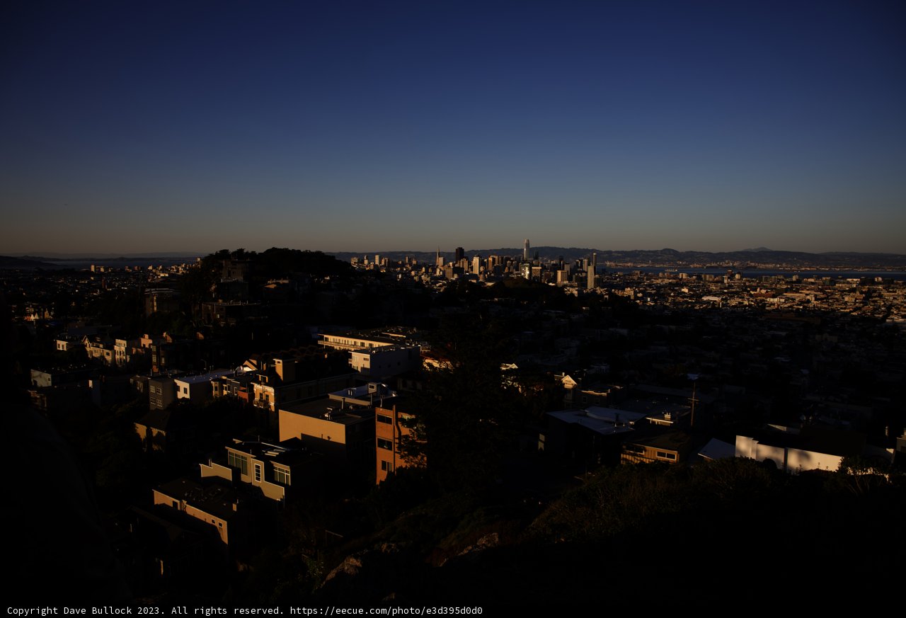 San Francisco Panorama from Above