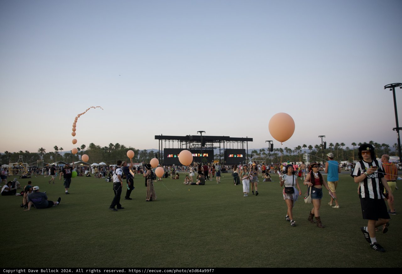 Sunset Festival Vibes at Coachella 2024
