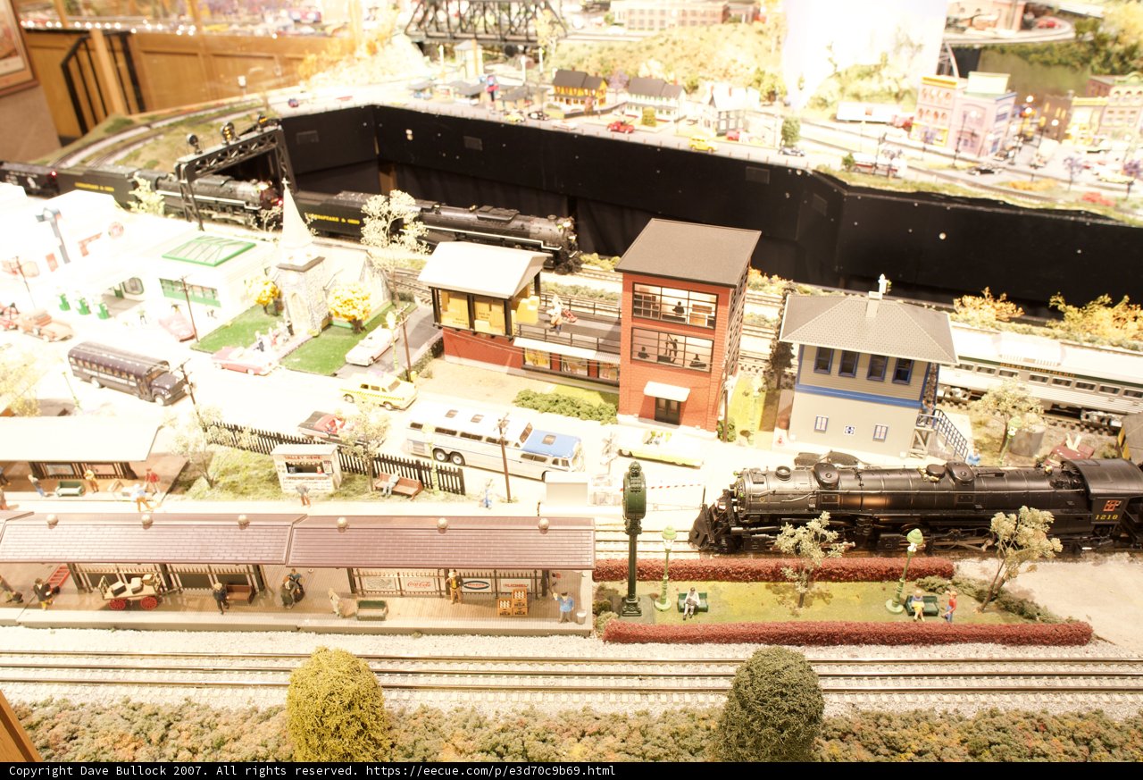 Miniature Railroad Town Comes to Life