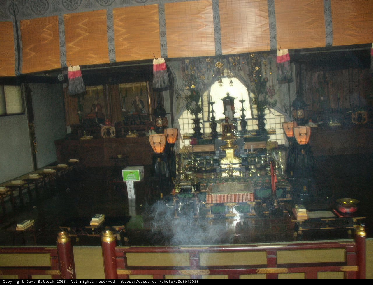 Altar Room in Kyoto Temple