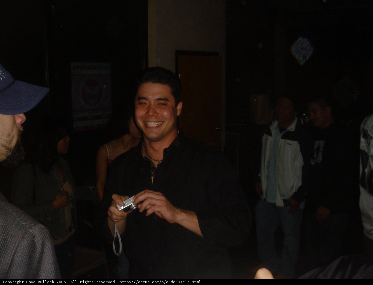 Man in Black Shirt