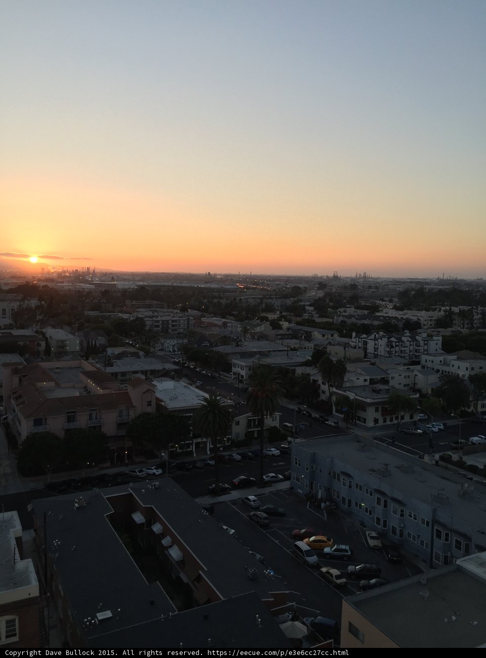 Cityscapes at Sunset
