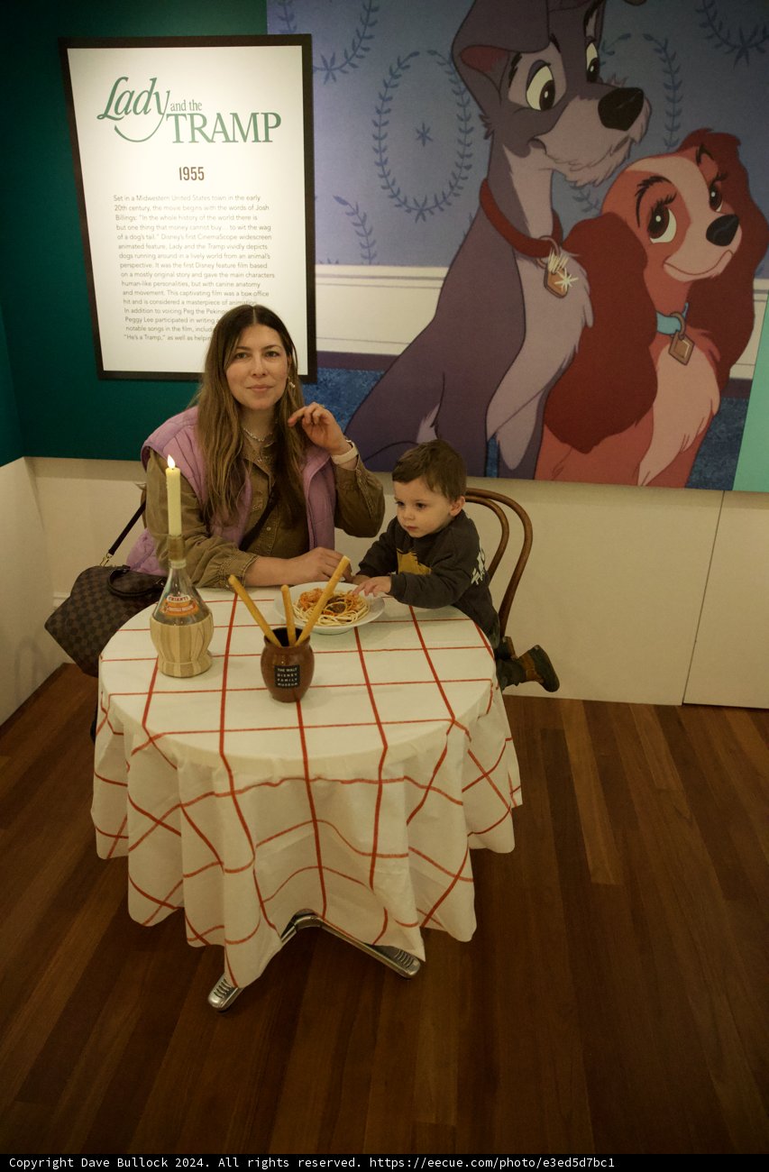 A Moment of Connection: Mother and Son at the Dining Table