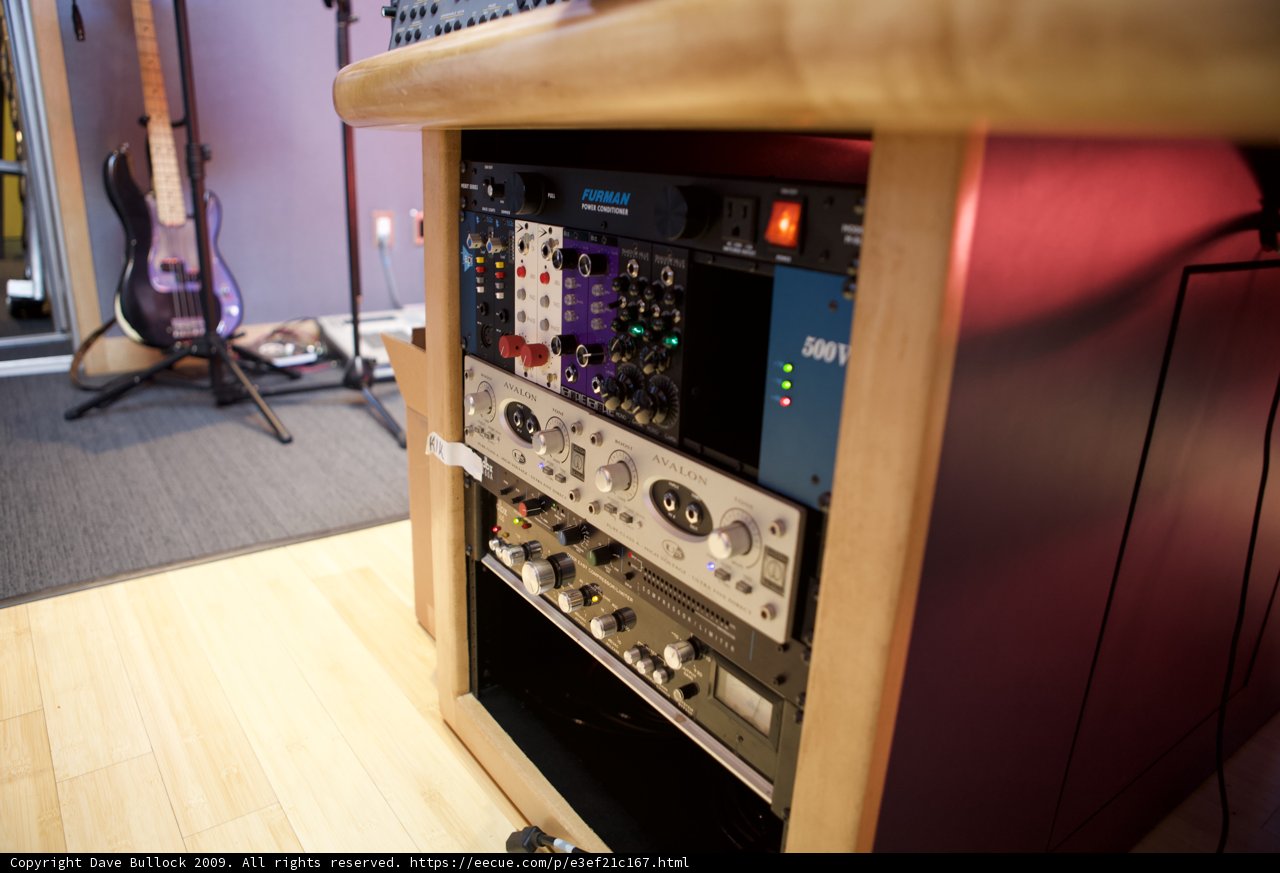 The Crystal Method's Recording Studio