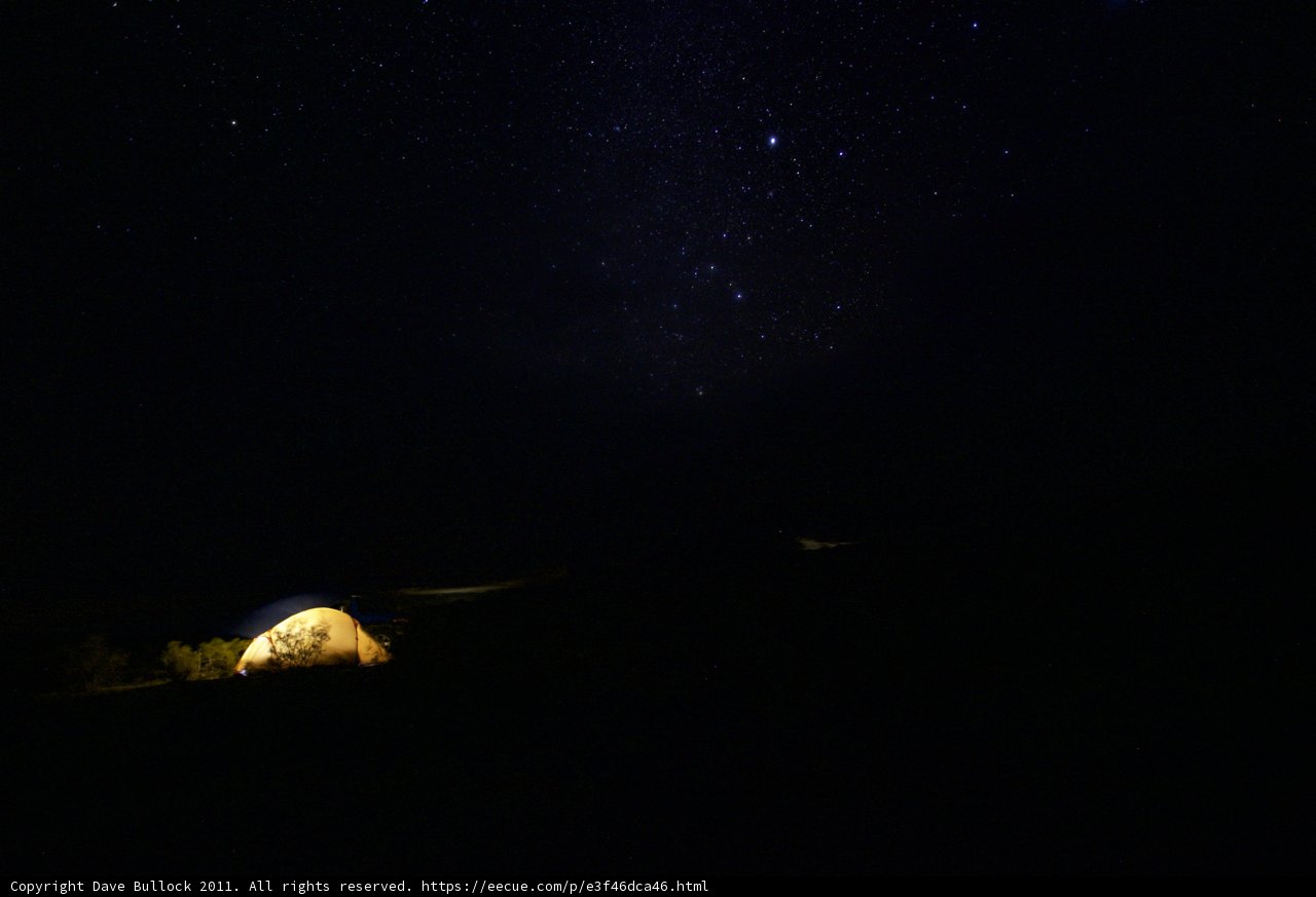 Under the Starry Night Sky