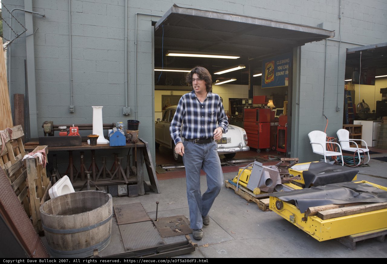 The Man in the Factory Garage