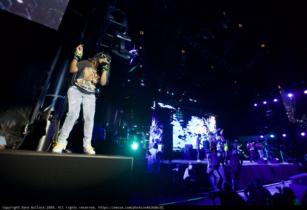 Rocking the Coachella Stage