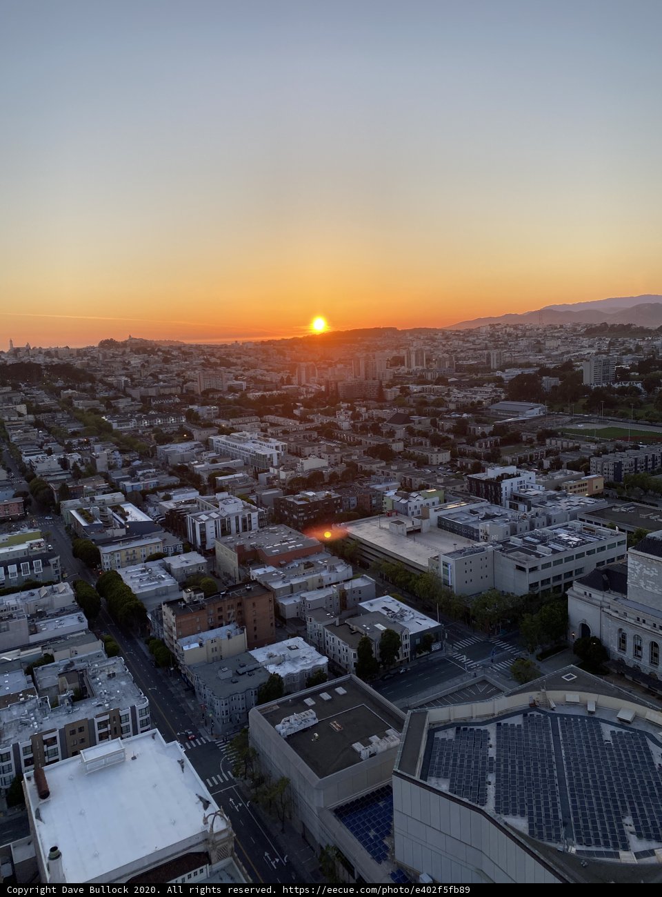 San Francisco Sunset Skyline