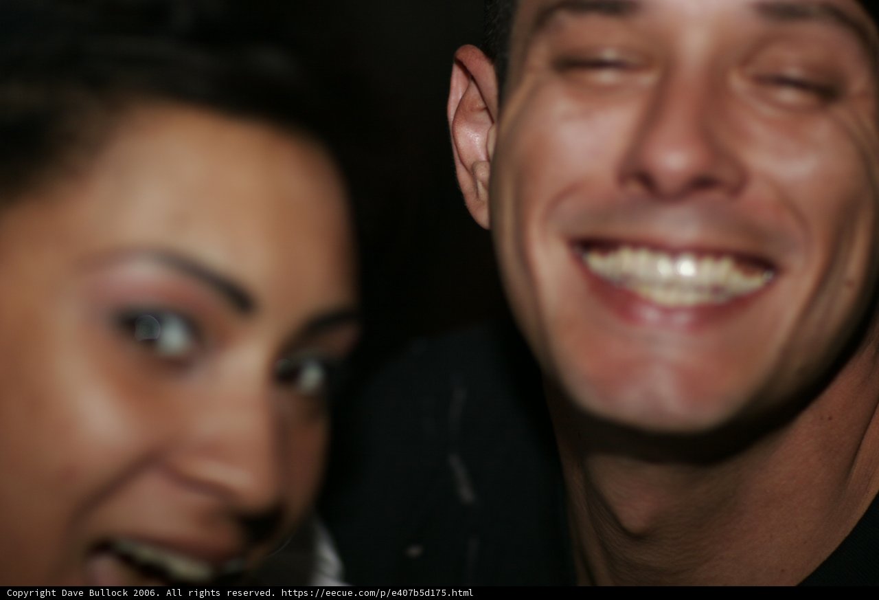 Smiling couple