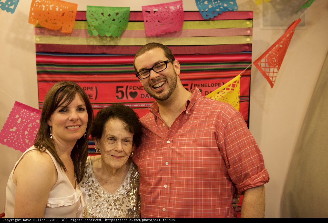 Three Generations Celebrate Five-Year Anniversary Fiesta
