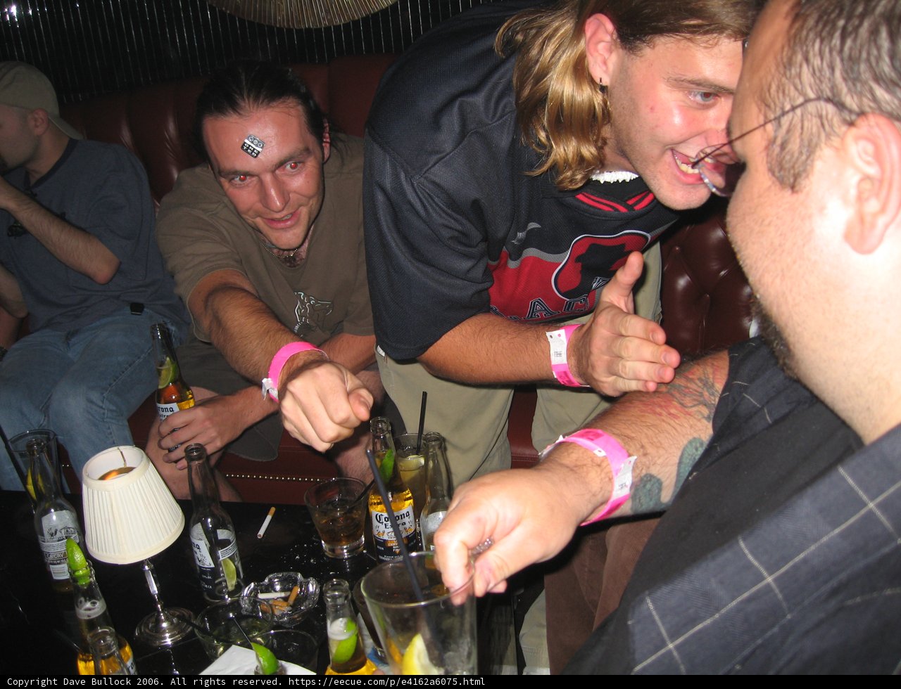 Four Friends Enjoying a Stout at the Pub