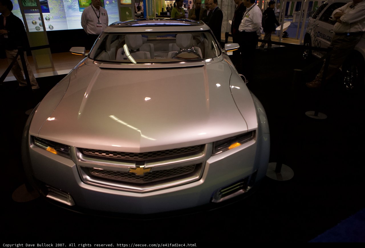 Shining Silver Sports Car on Display