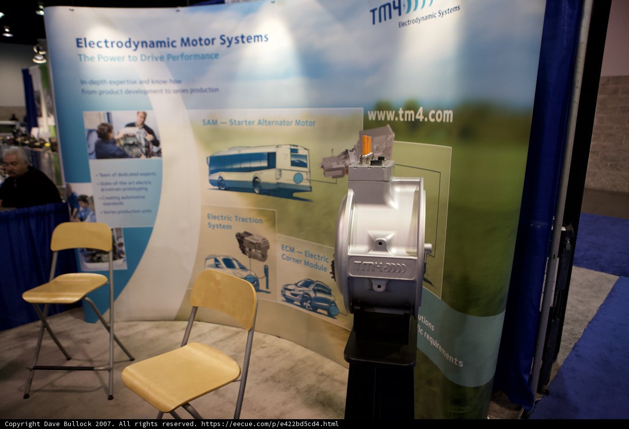 Electronic Miler Booth at 2007 EV23 Event featuring Guy Fieri