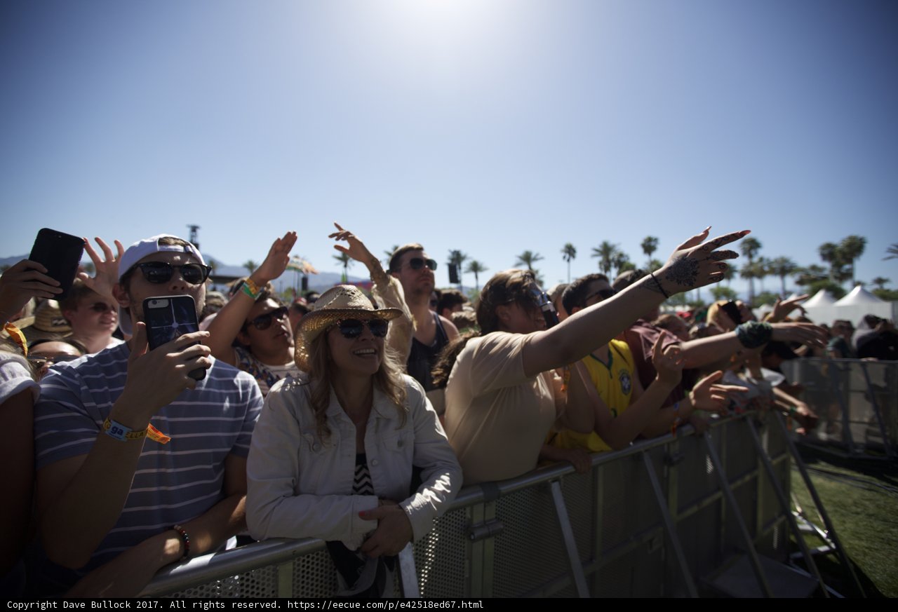 Hands Up in the Air at Coachella