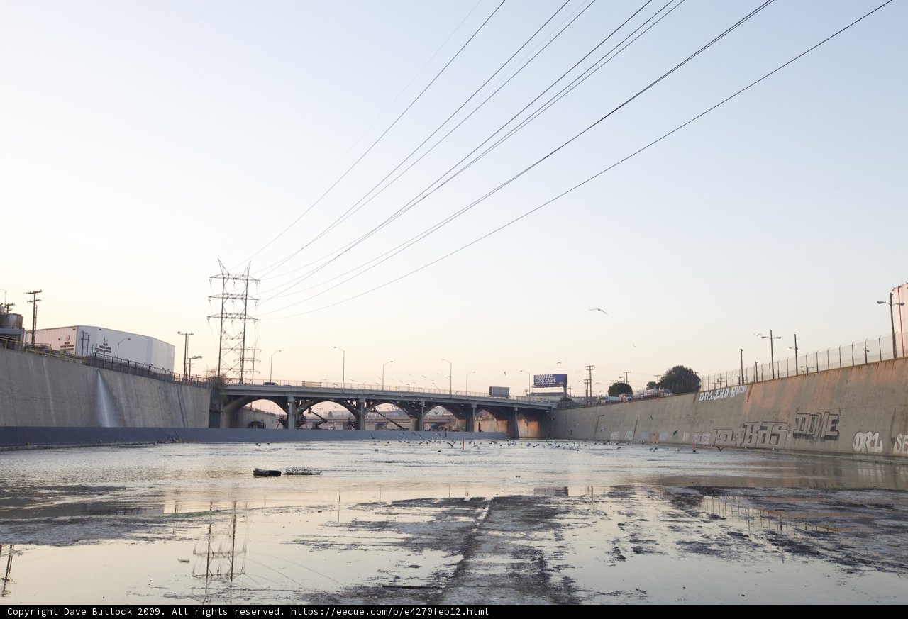 River and Power Lines