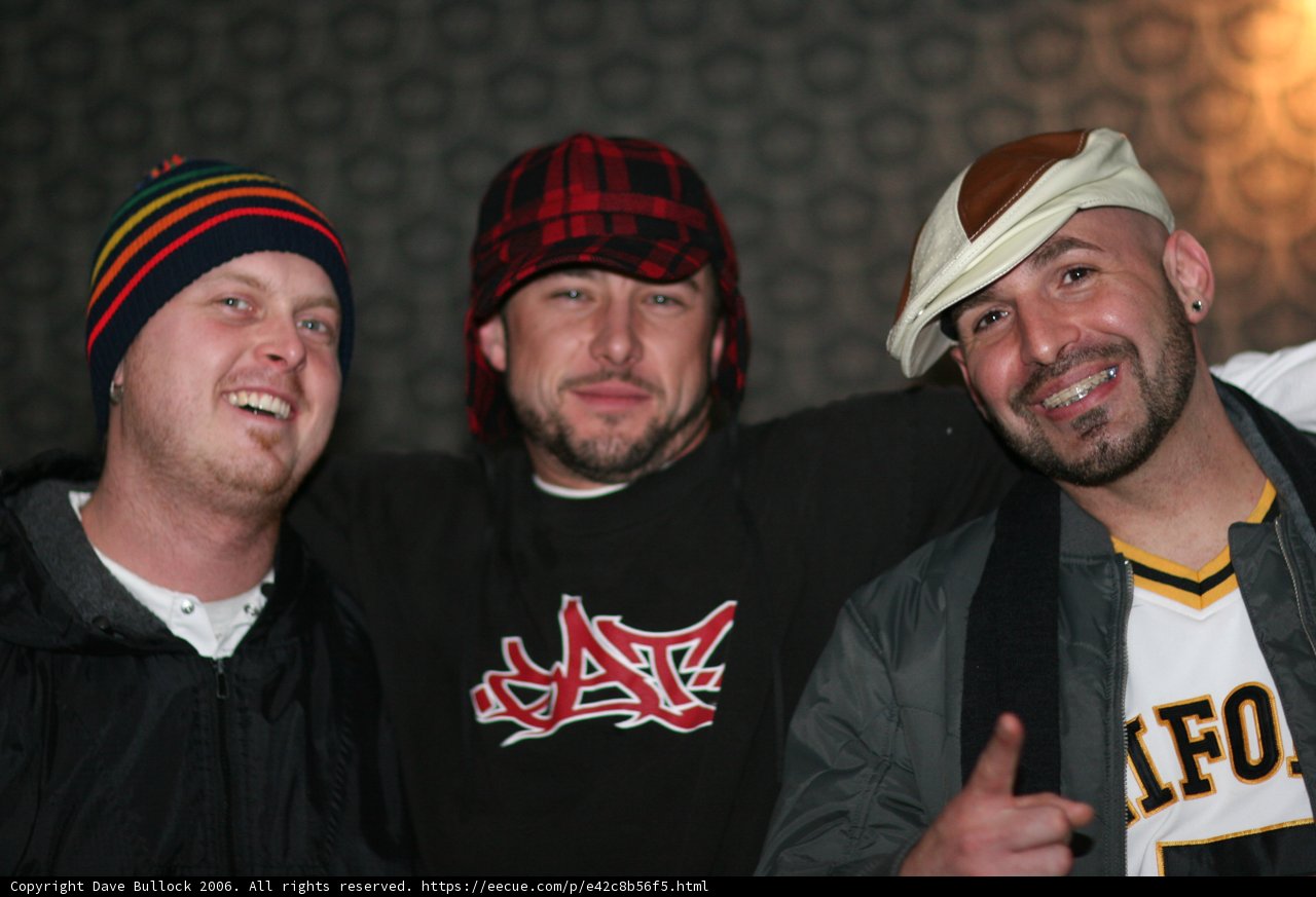 Trio of Men Strike a Pose