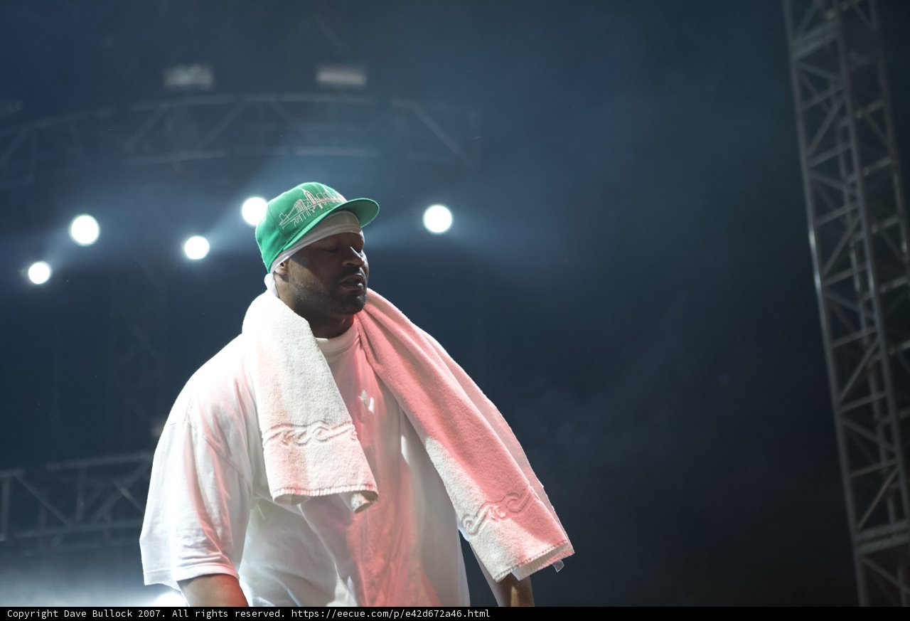 Ghostface Killah Performs Solo at Coachella 2007