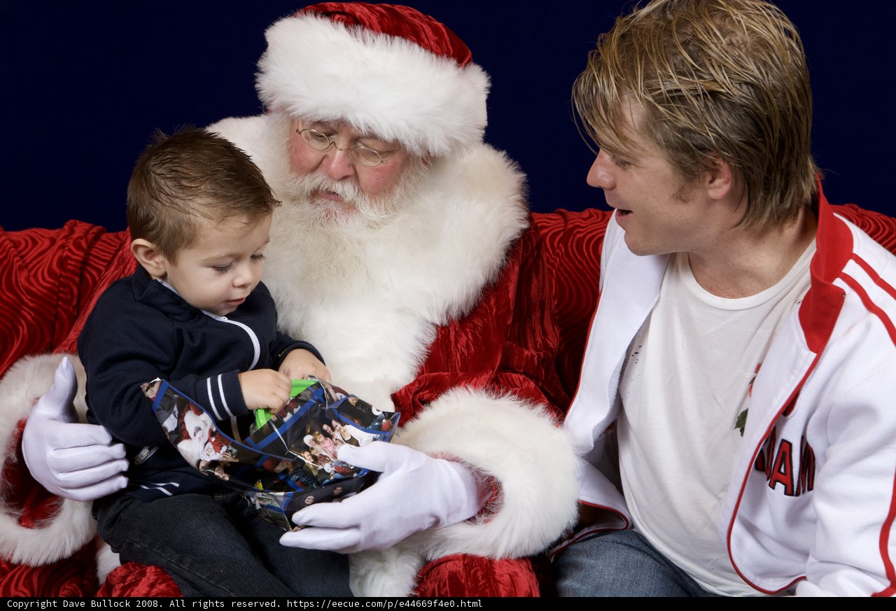Christmas Cheer with Santa and a Little One