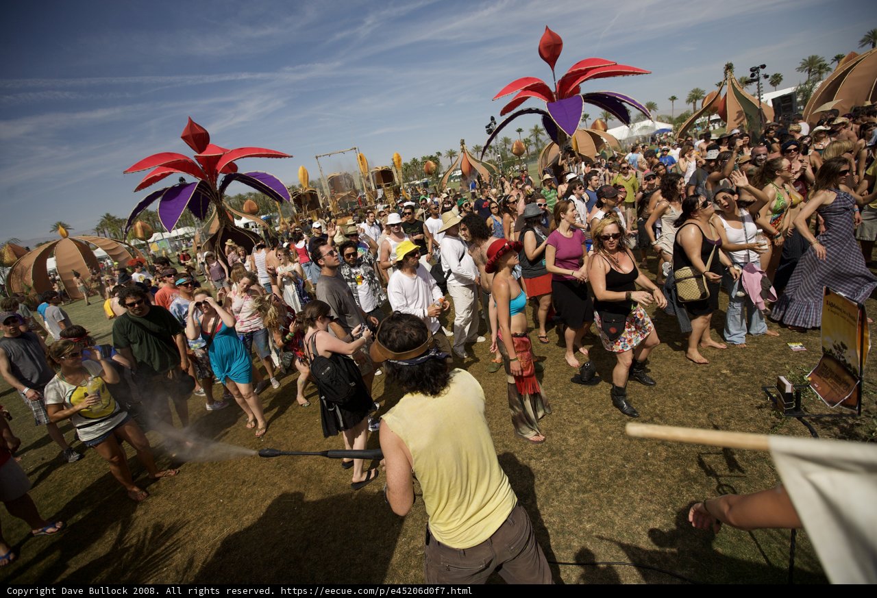 Dancing in the Clouds at Coachella