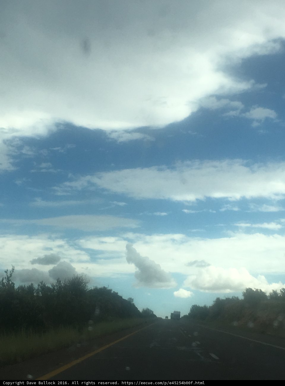 Sky High From the Road