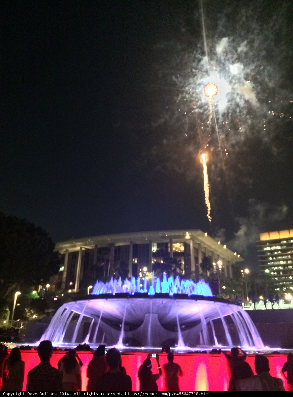 Spectacular Fireworks Show at Civic Center Mall