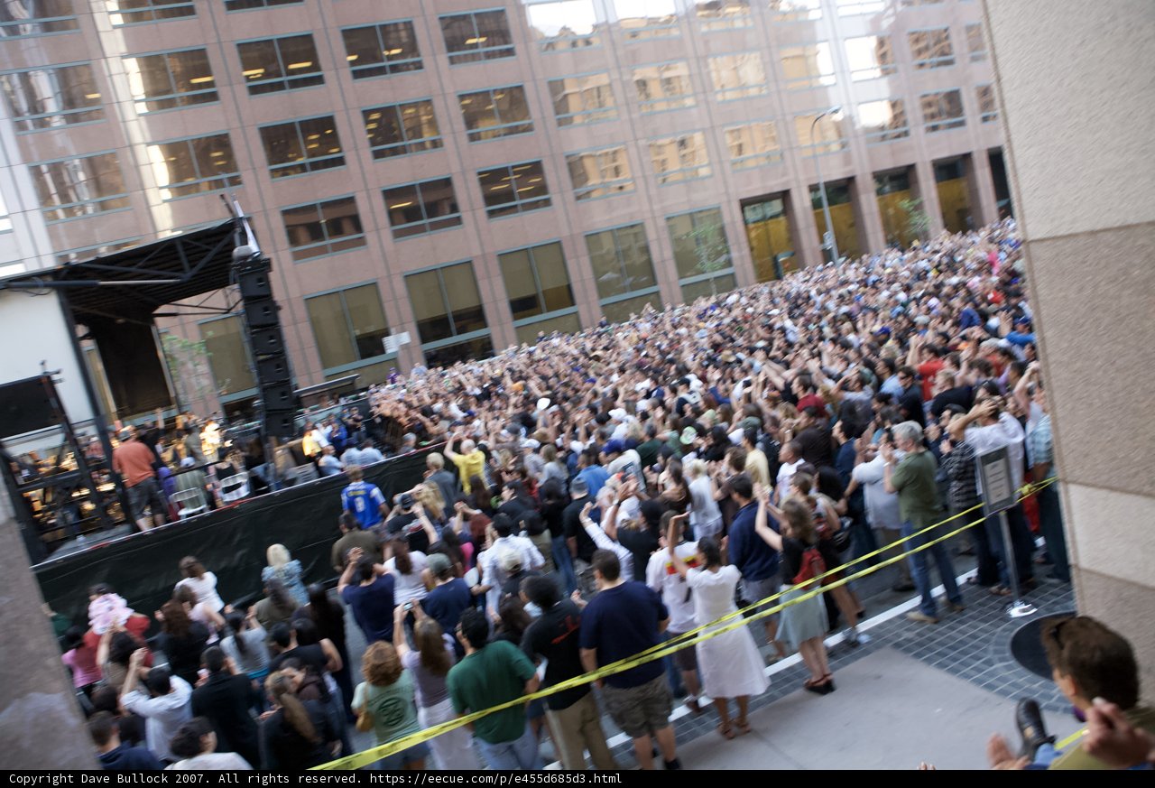 Thrilled Audience at Ozomatli Concert