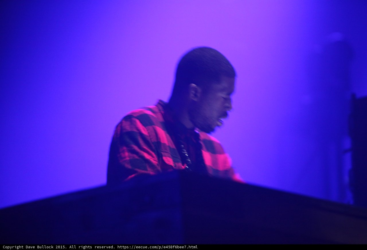 DJ in Purple Light