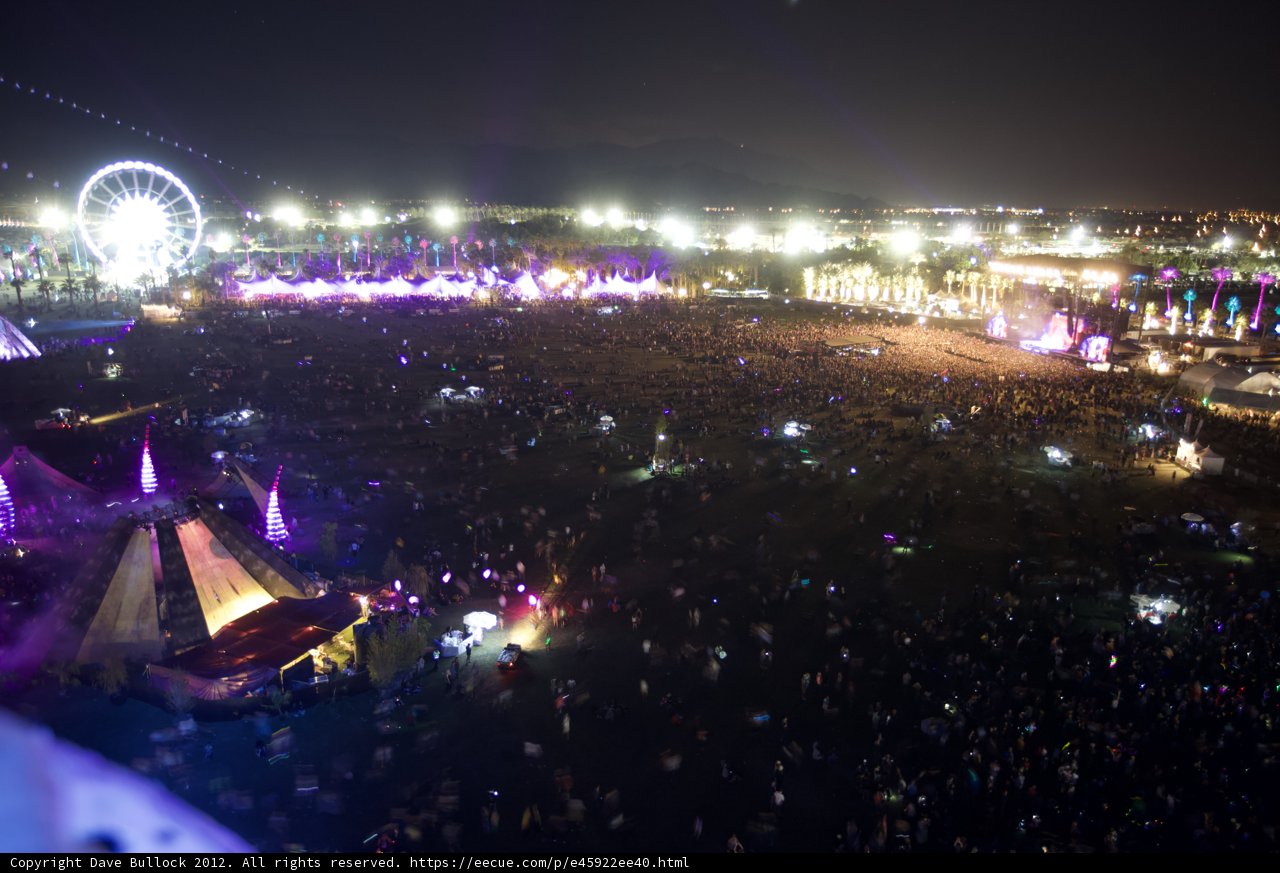 Bright Lights and Big Crowds at Coachella