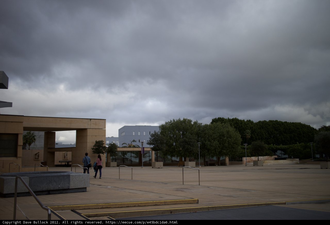 Cloudy day stroll
