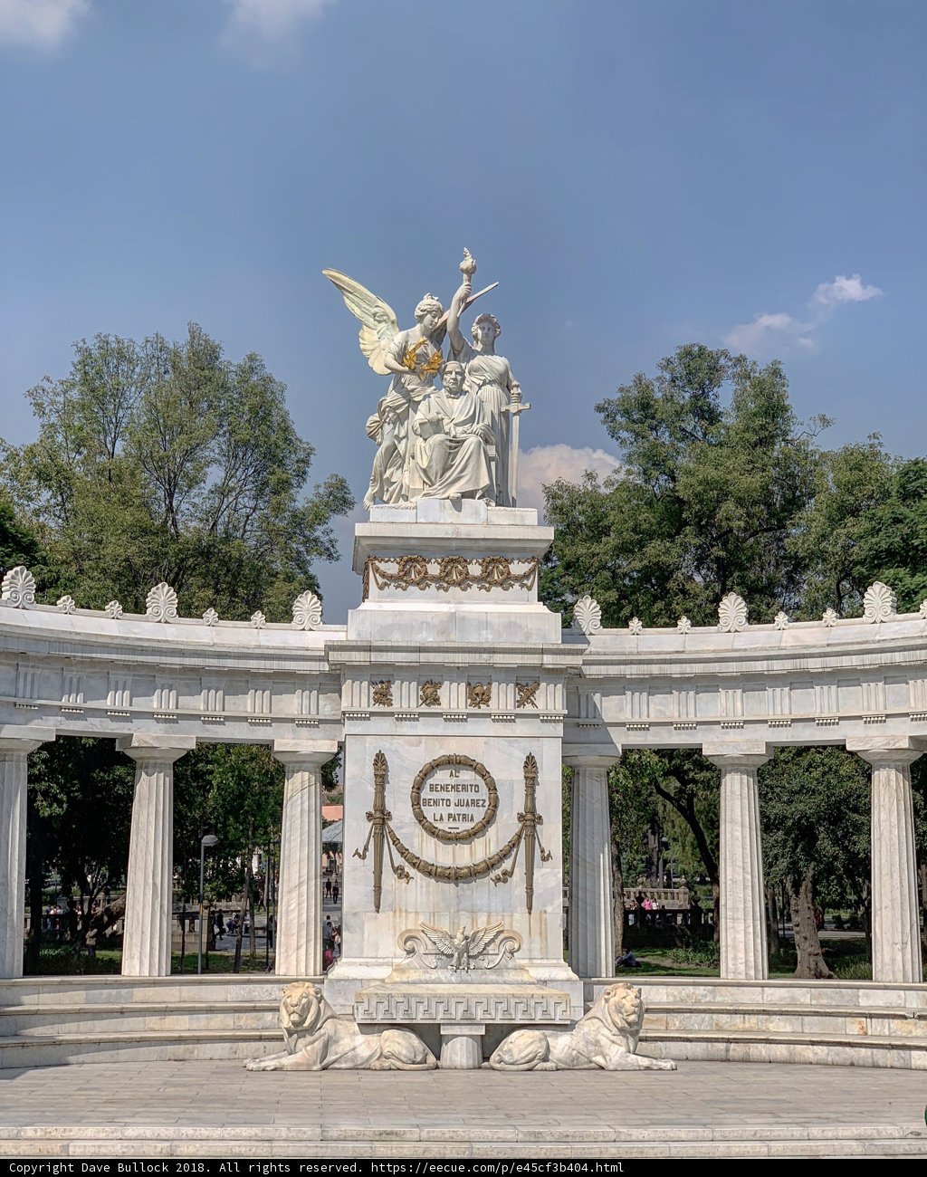 Angels Guarding a Monument