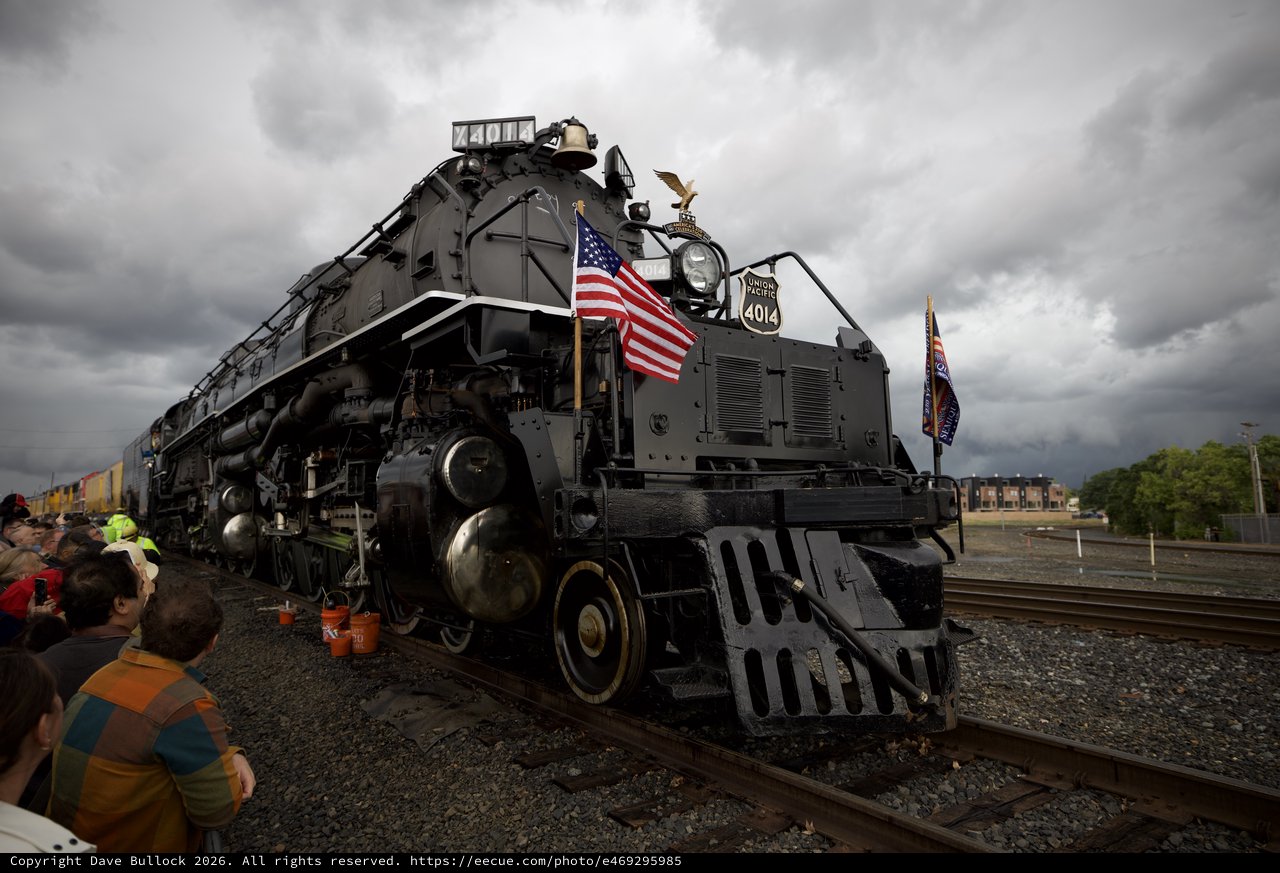 Union Pacific Big Boy 4014 Steam Locomotive Display