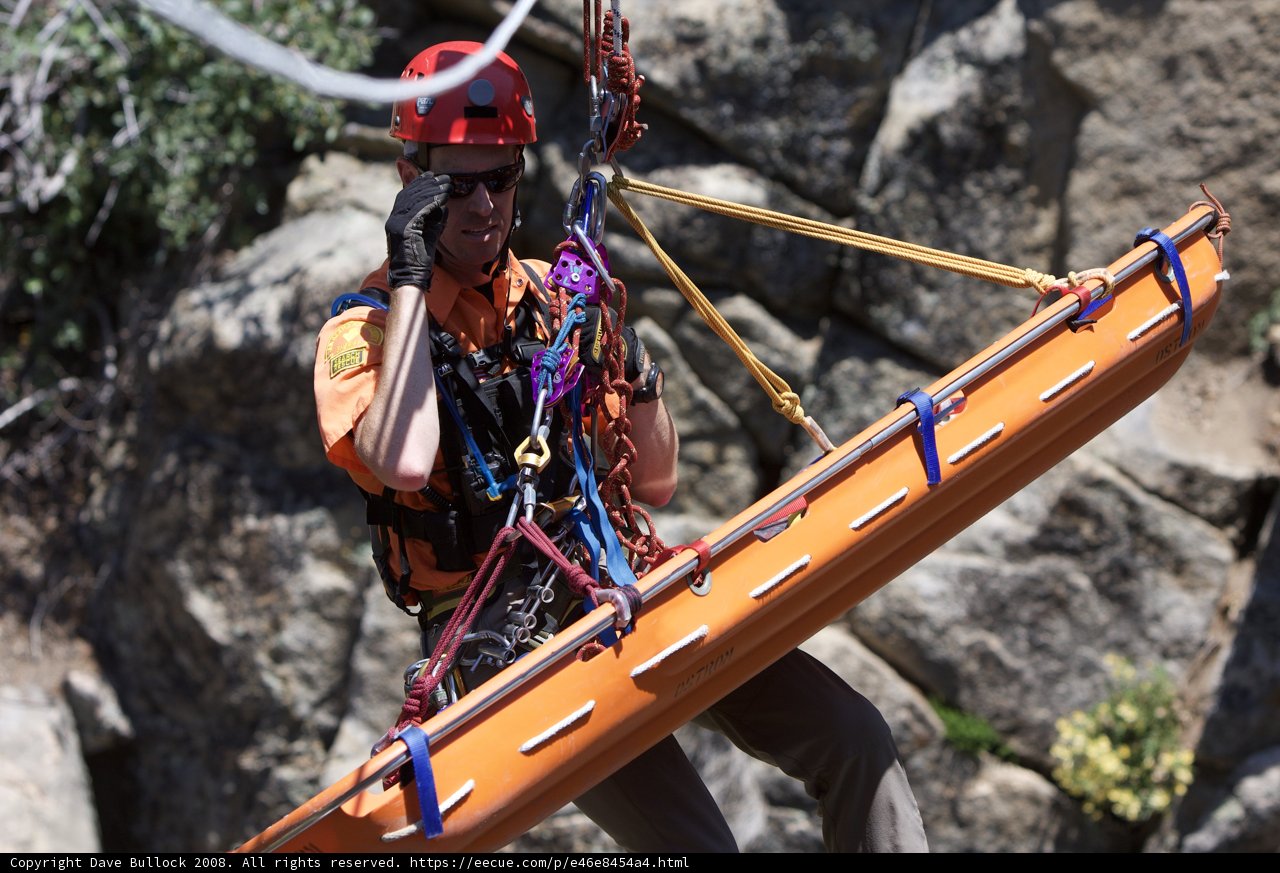 Highline Rescue Training Session