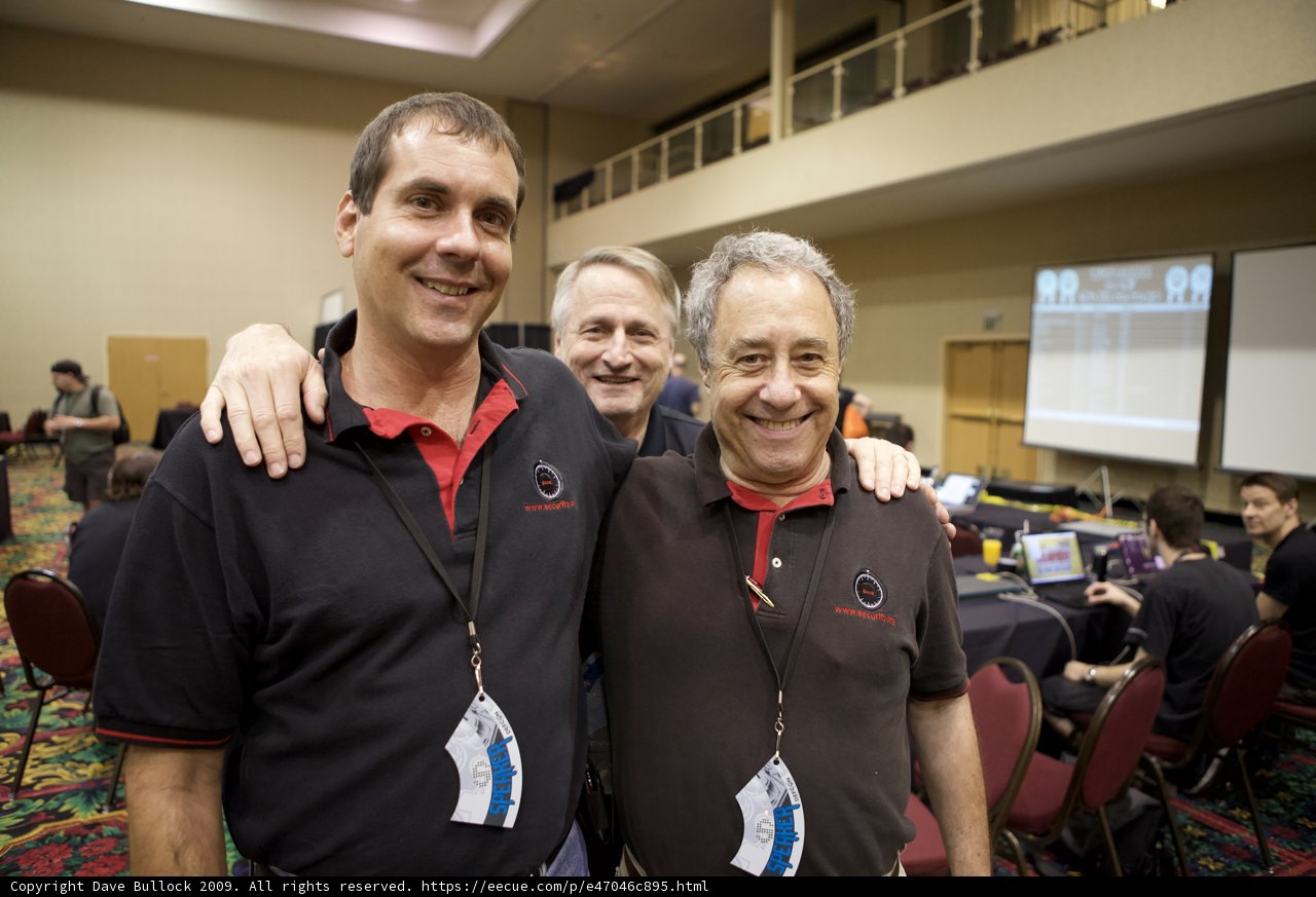 Red-Tied Trio Strikes a Pose