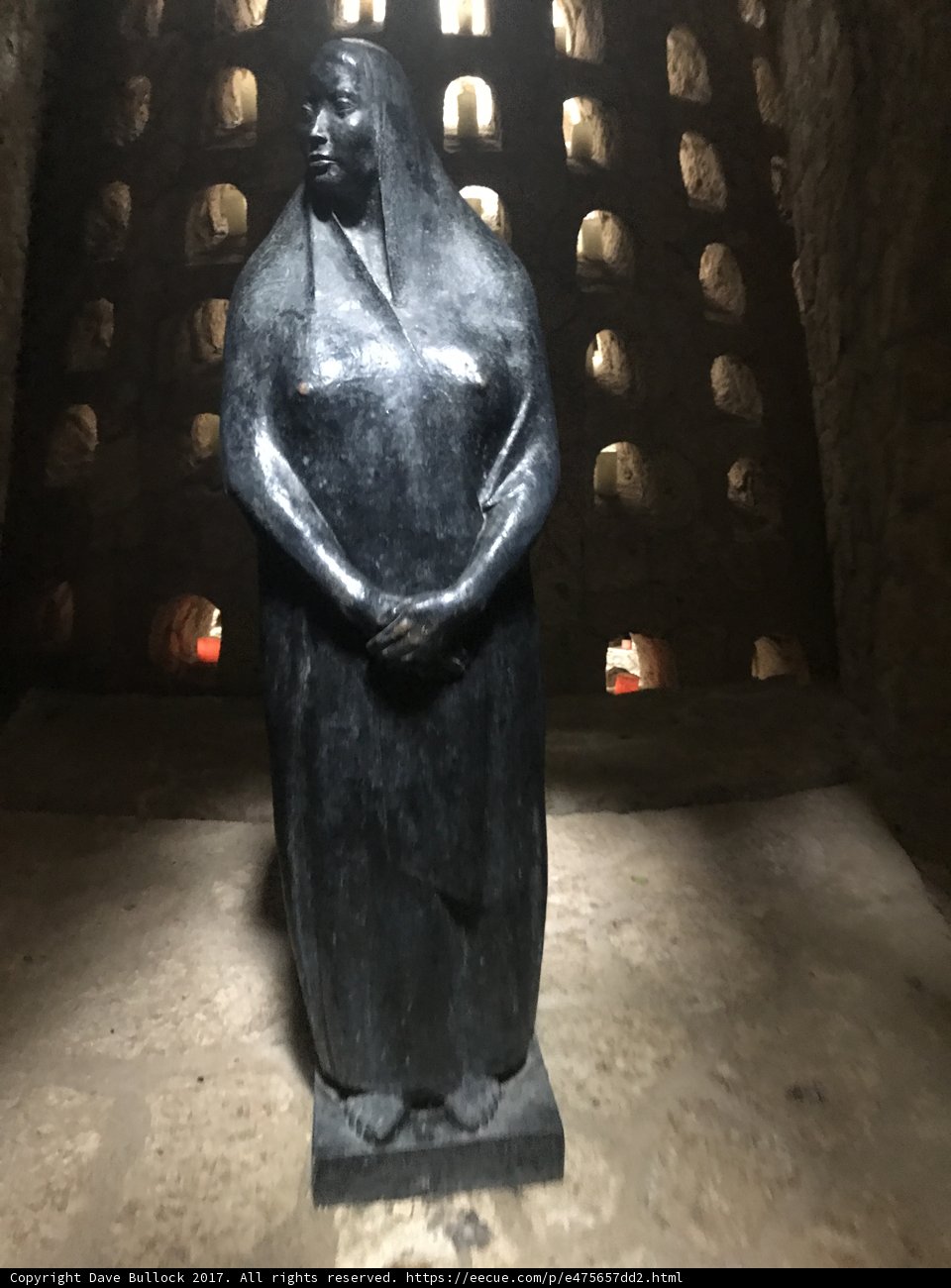 Cryptic Sculpture of a Woman