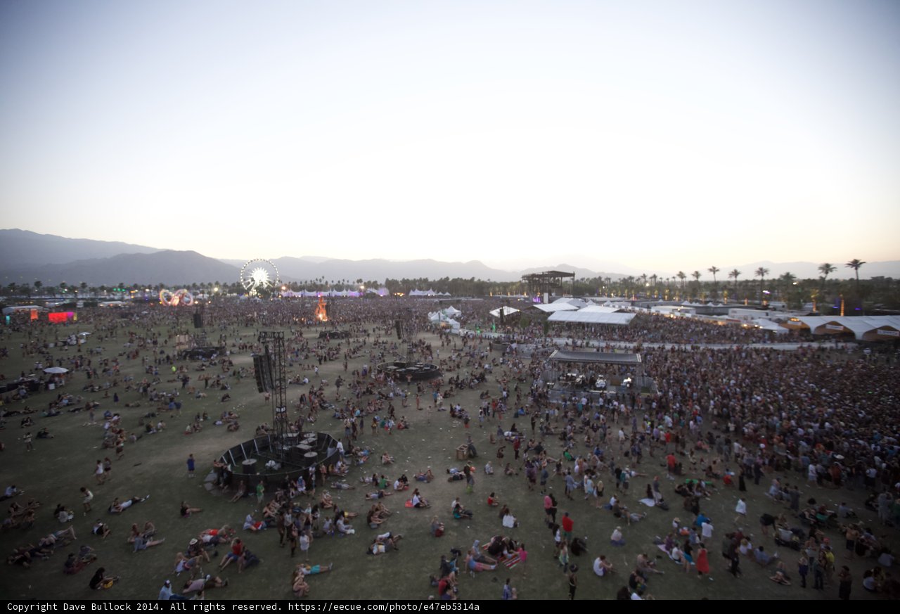 Coachella Crowd Takes Over the Polo Fields