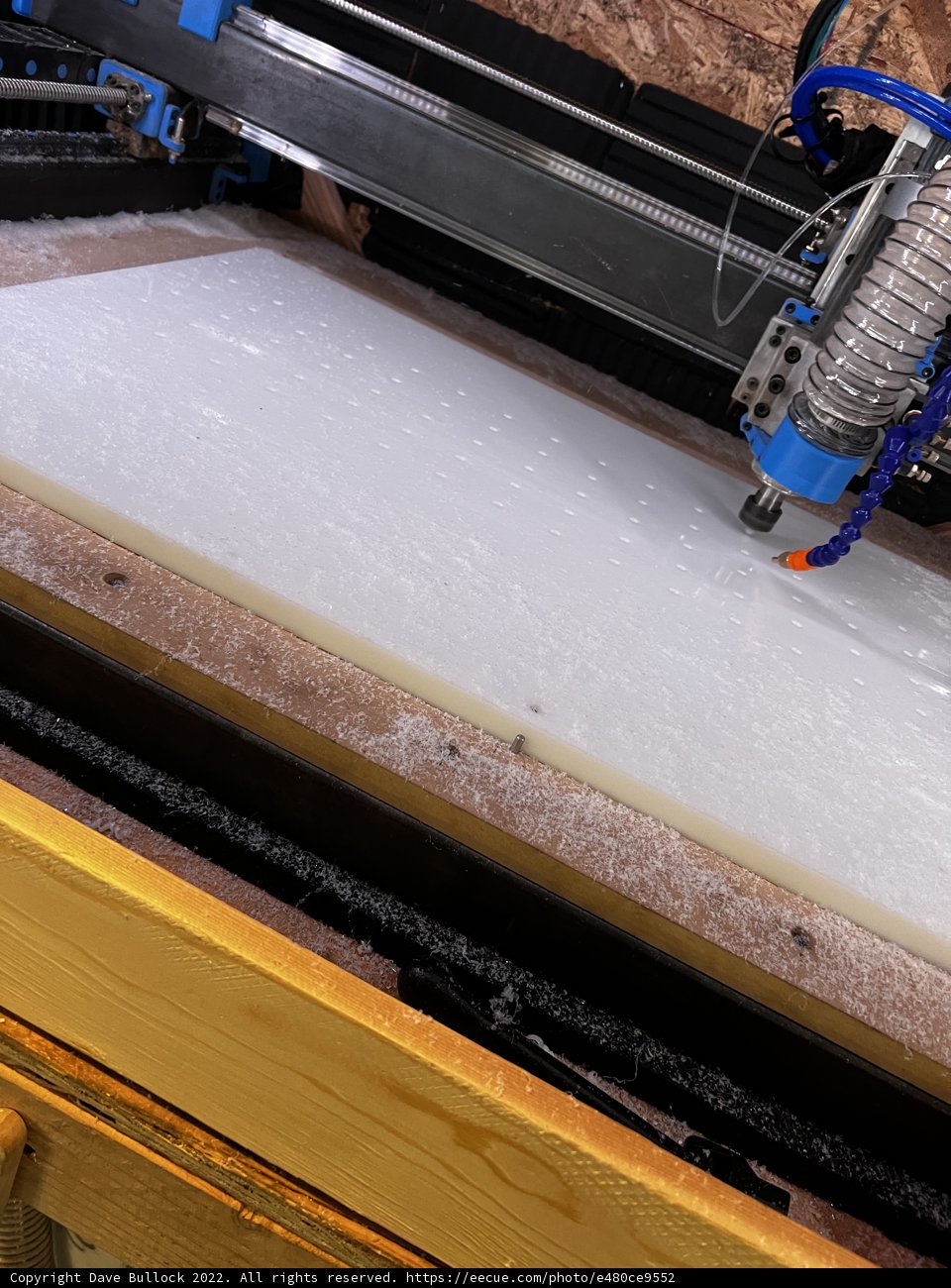 Foam Cutting Machine at Work