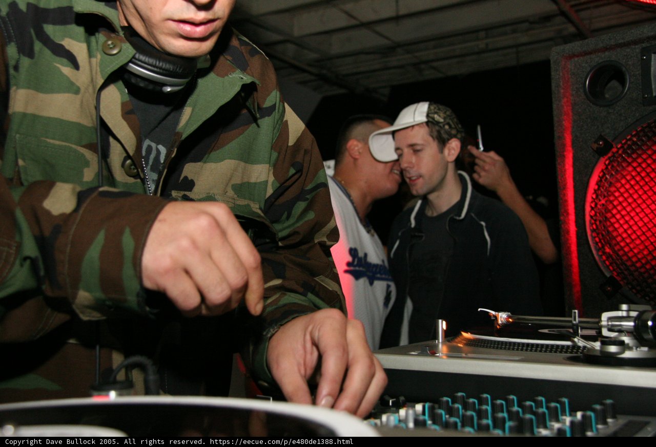 Camouflaged DJ