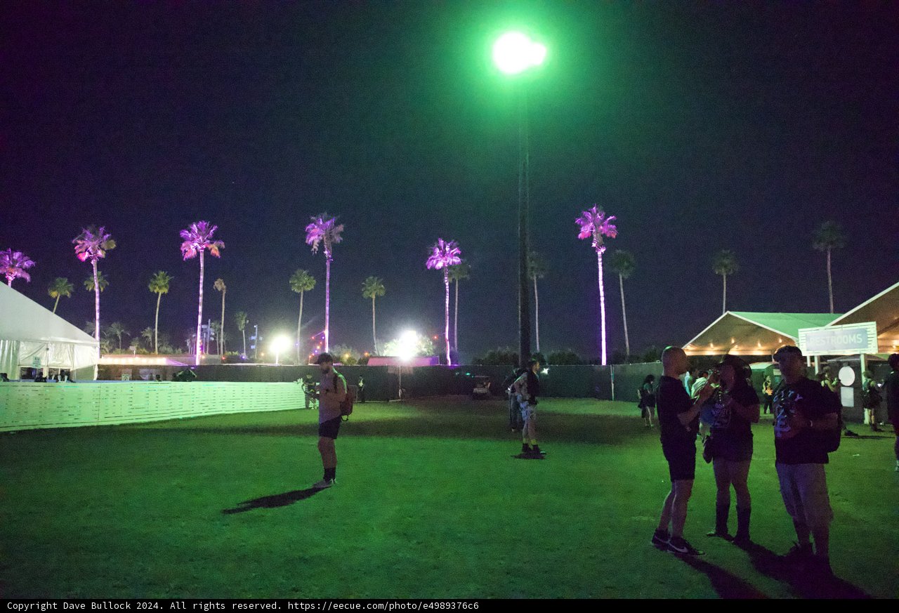 Neon Nights: Coachella 2024 under the Desert Sky