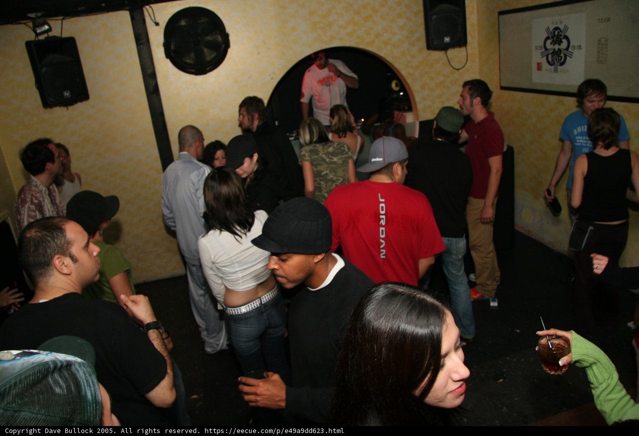 Crowd Packed Pub Nightlife