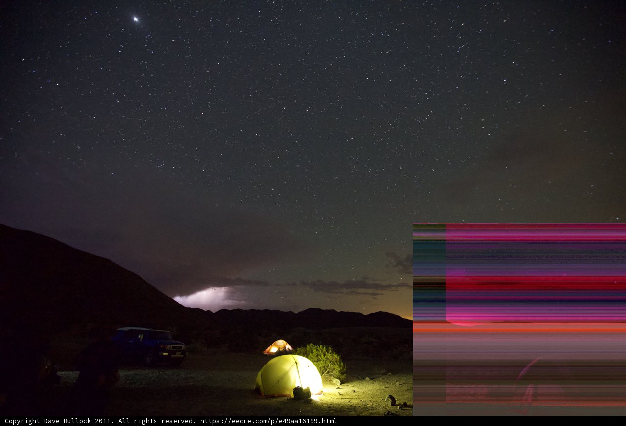 Starry Night Camping