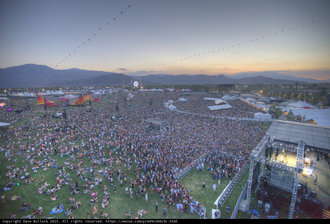 Coachella's Massive Crowd