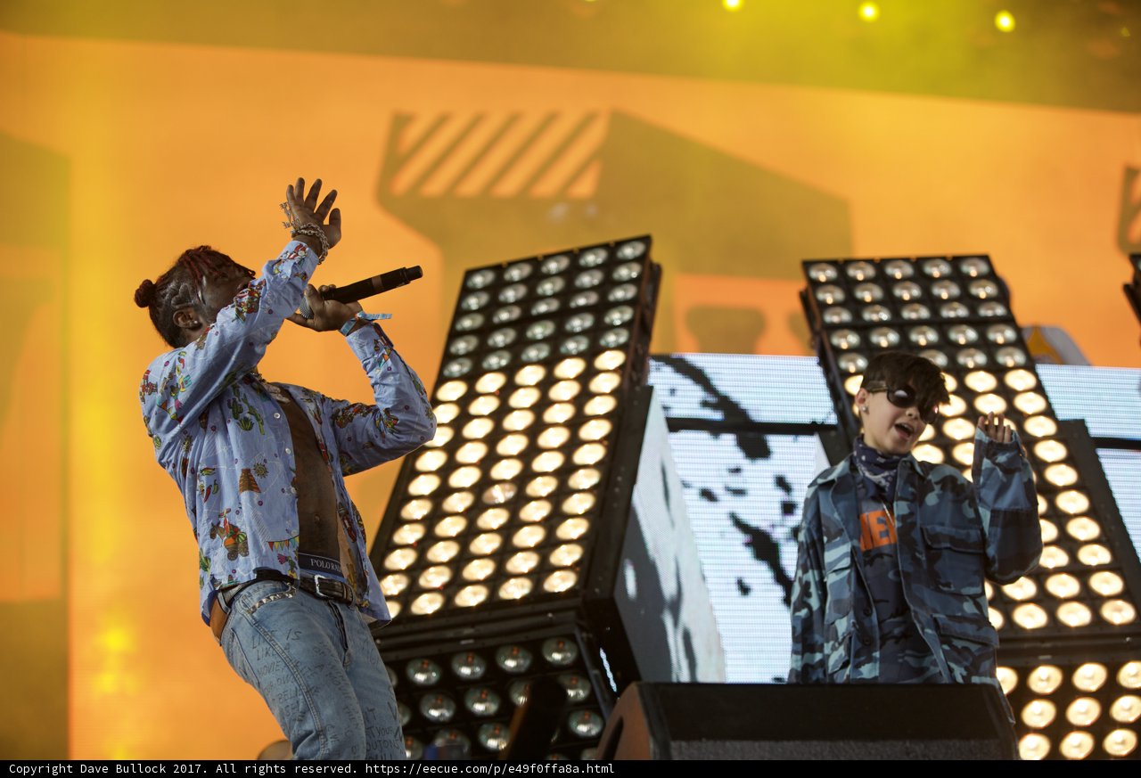 Entertainers on Stage at Coachella