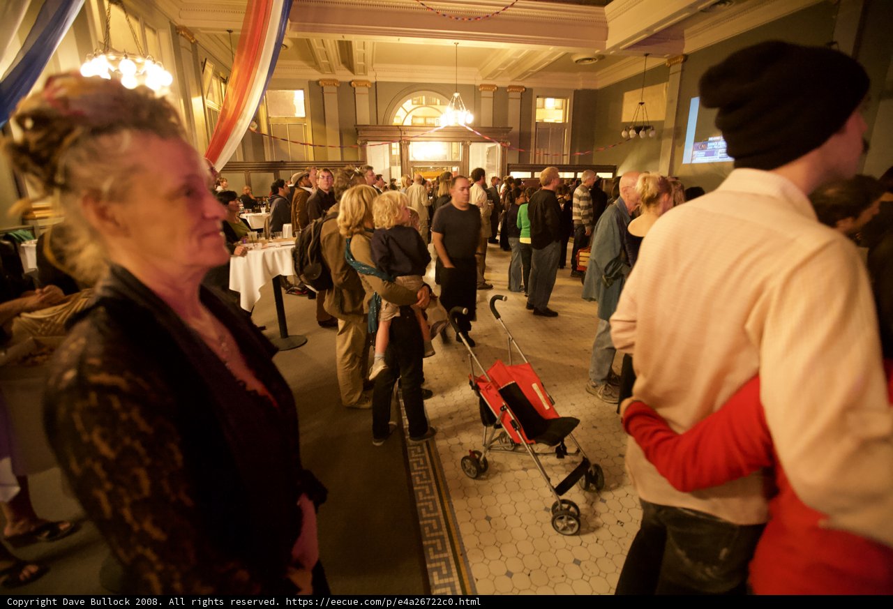 Election Day Crowd